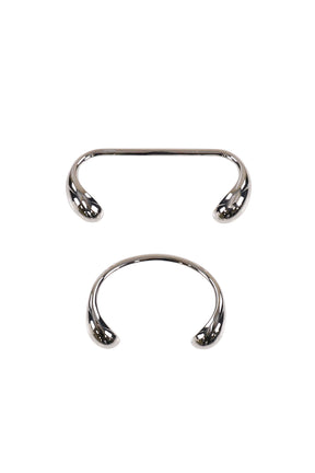 SERTI BRACELET SET / SIL