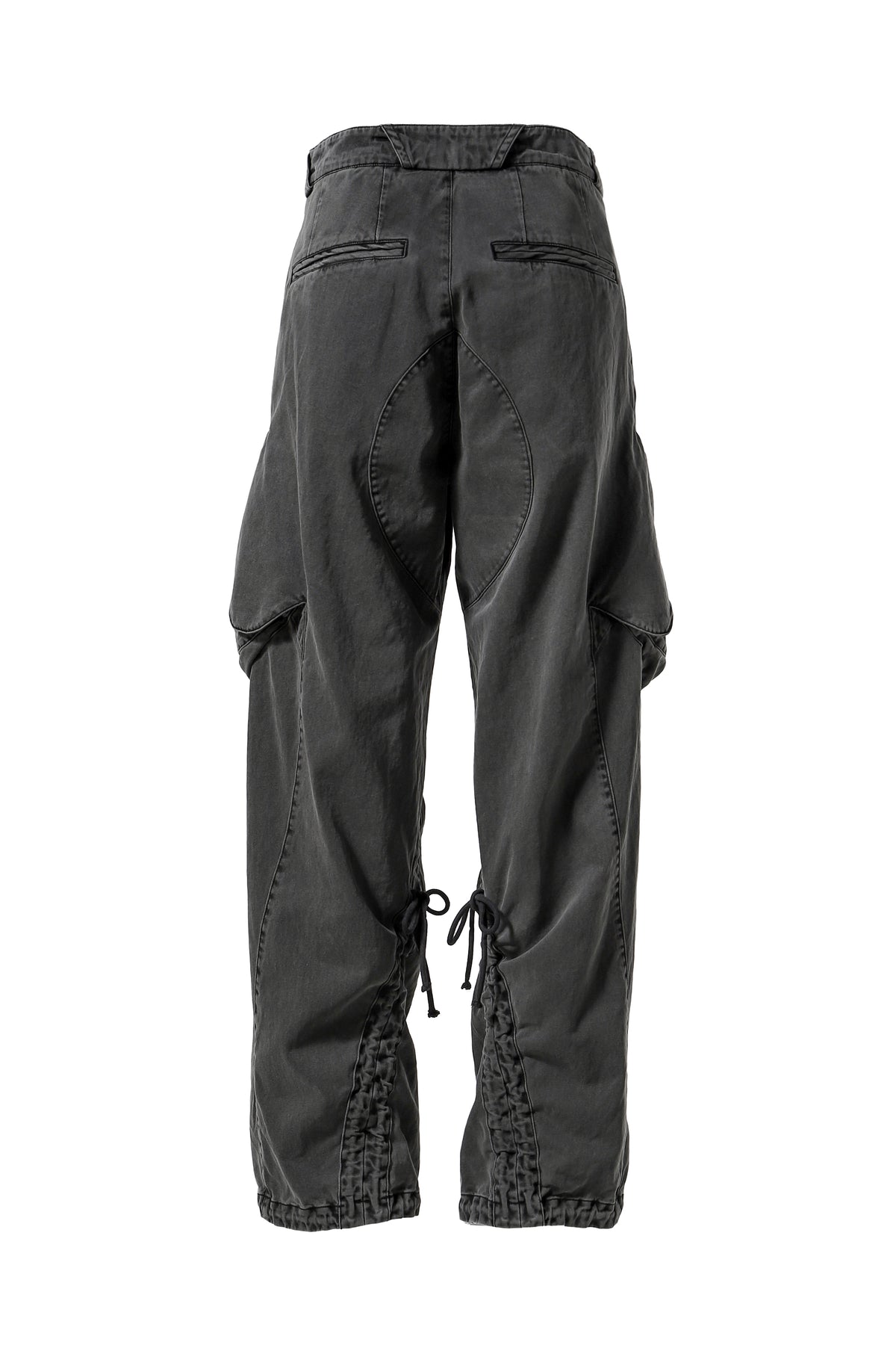 DYED CARGO PANTS / DARK GRY