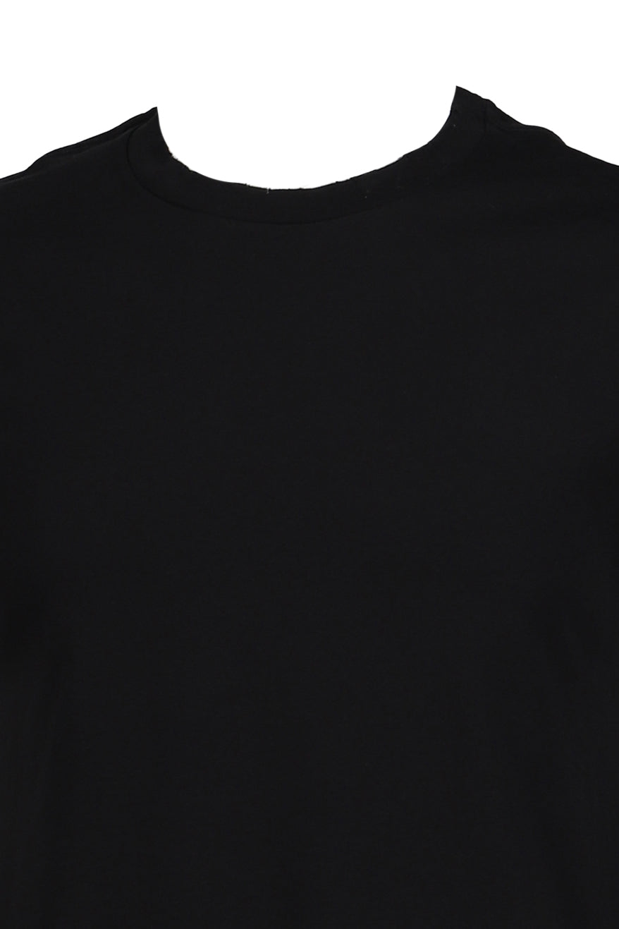 CROPPED T-SHIRT / BLK