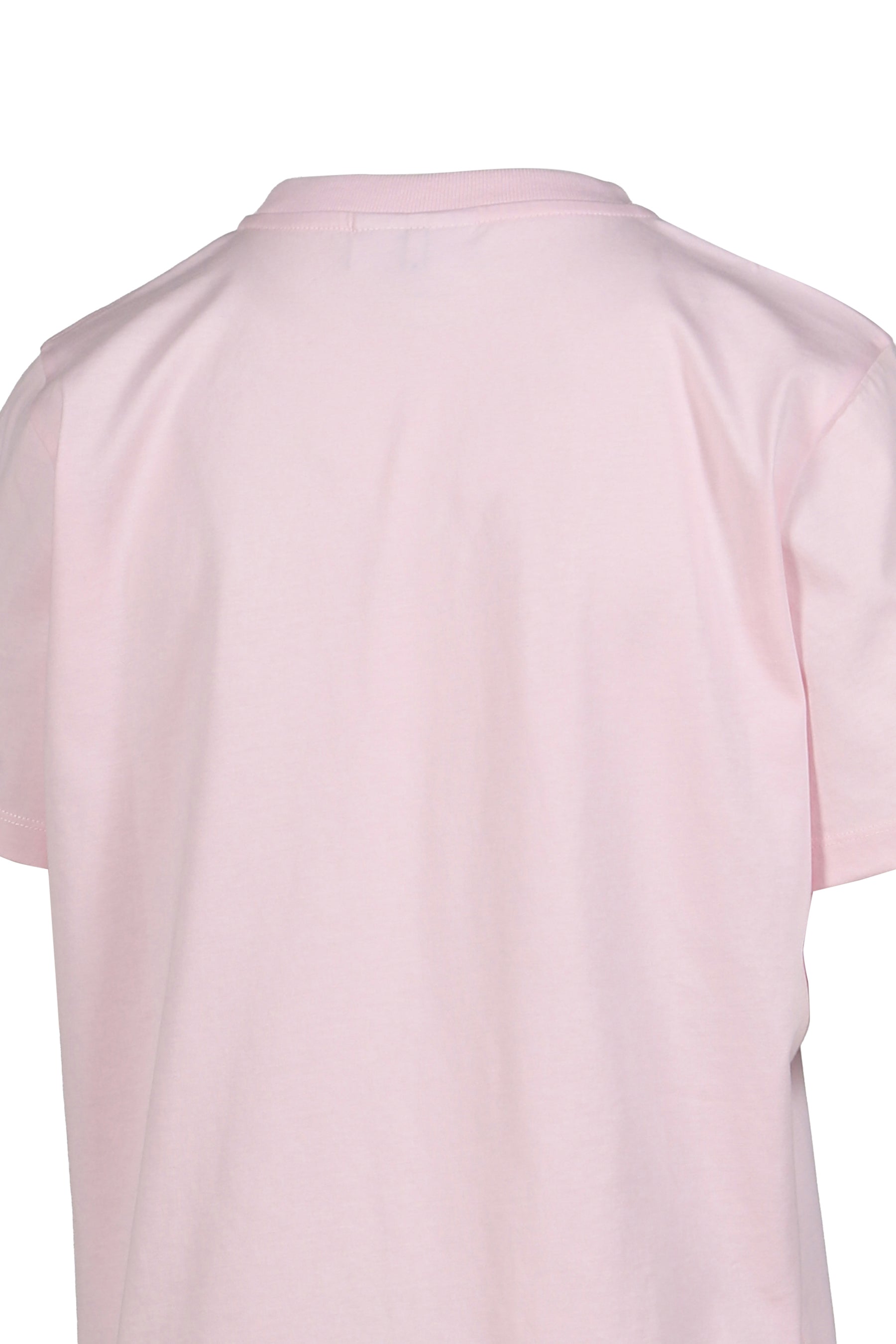 BASIC COTTON JERSEY T-SHIRT / CHALK PNK