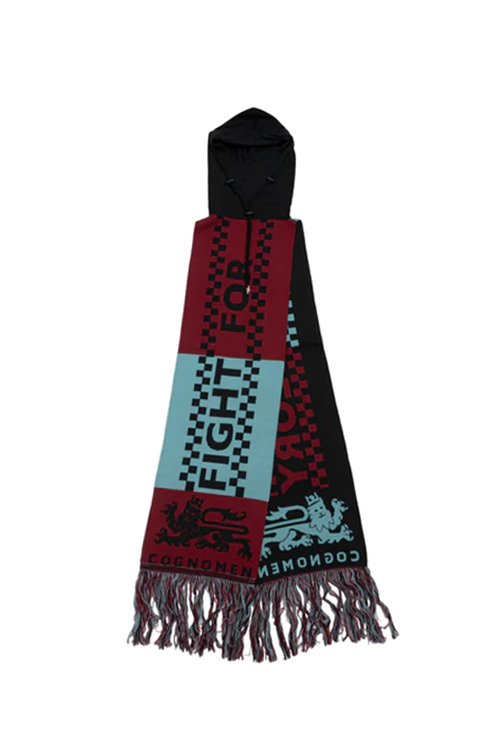 COGNOMEN FW23 HOOLIGAN BALACLAVA SCARF / BLU -NUBIAN