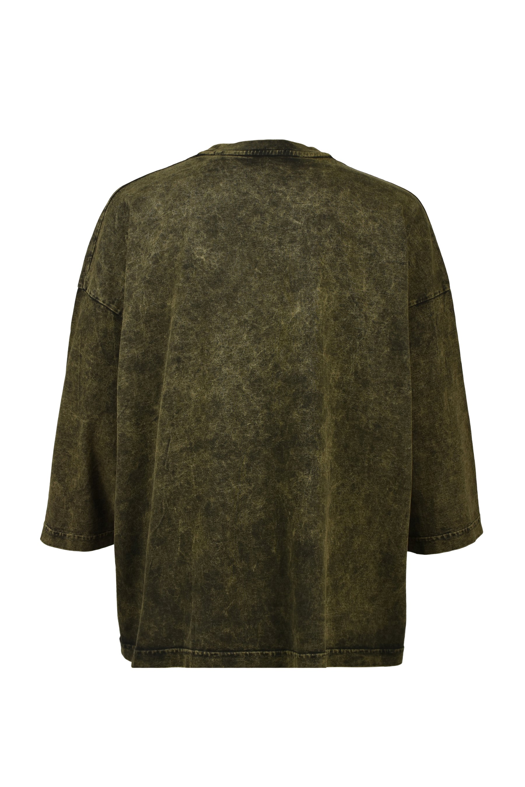 WORNOUT CLOAK TEE / BLK