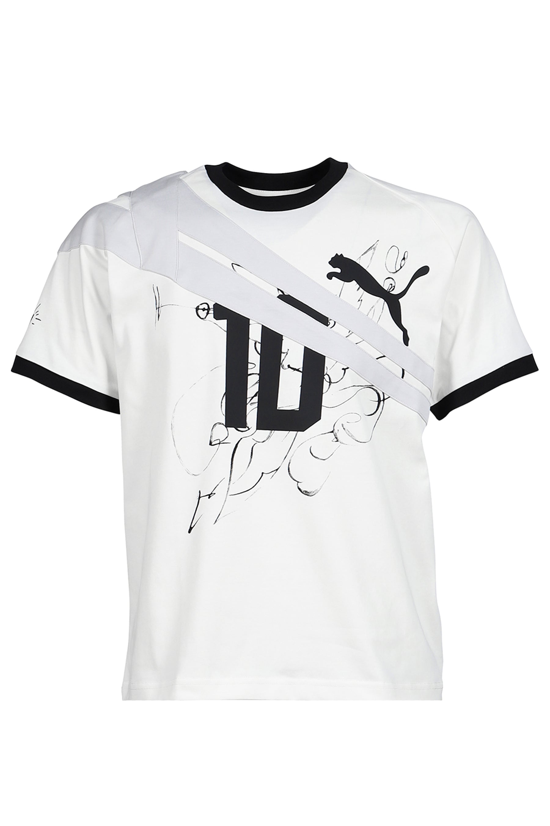 PUMA Tシャツ 美品 PUMA（プーマ） tシャツ メンズ T7 リンガー 半袖 Tシャツ メンズ