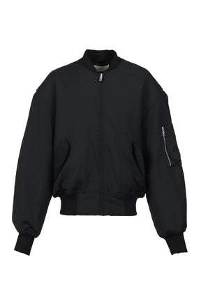 BROAD BOMBER WOOL / BLK