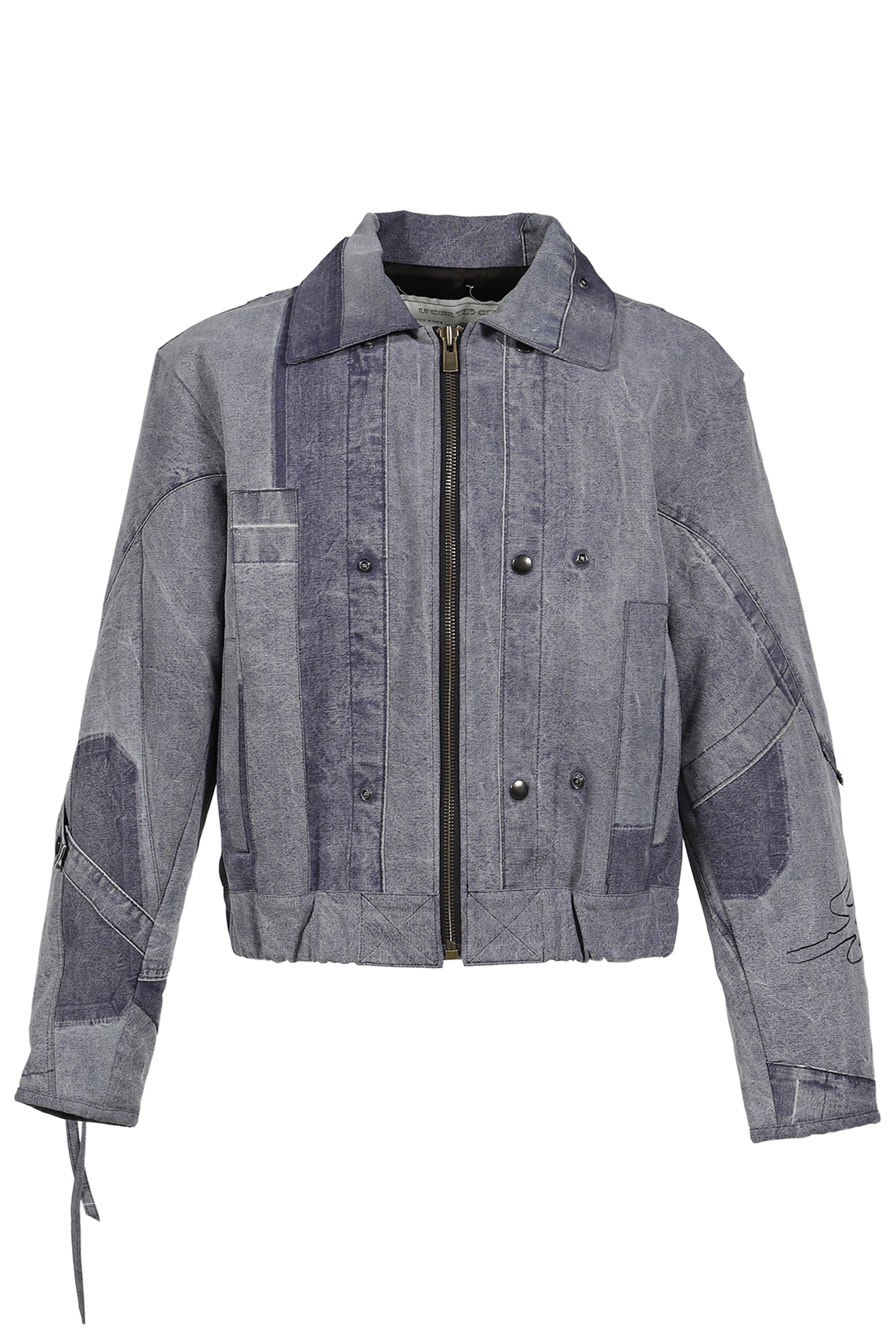 DUSTBORN LIGHT PATCHWORK BOMBER / ASSORT