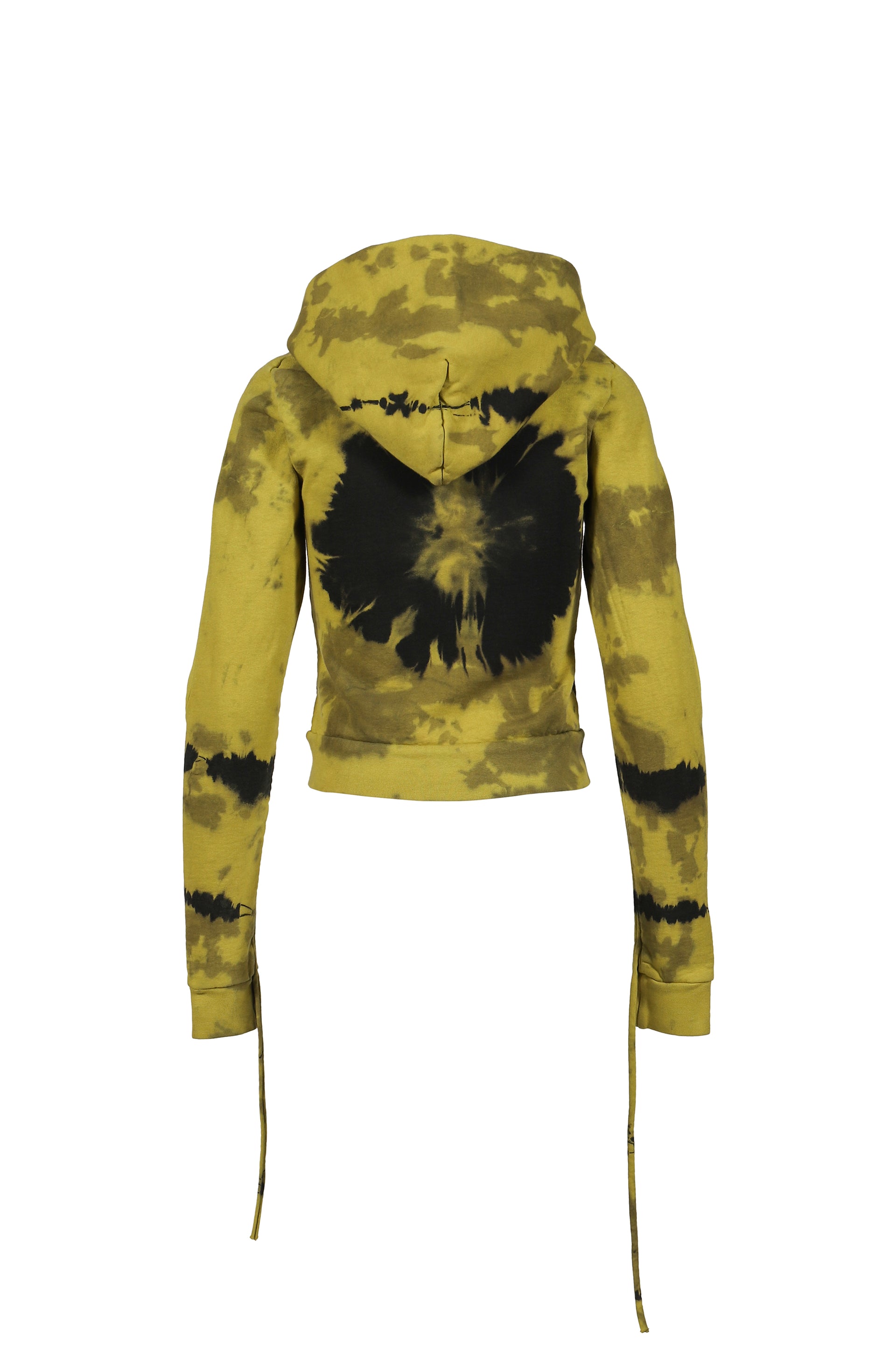SUTURED ZIP HOODIE / TIE DYE MULTI
