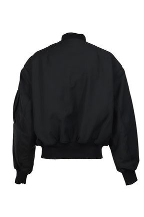 BROAD BOMBER WOOL / BLK