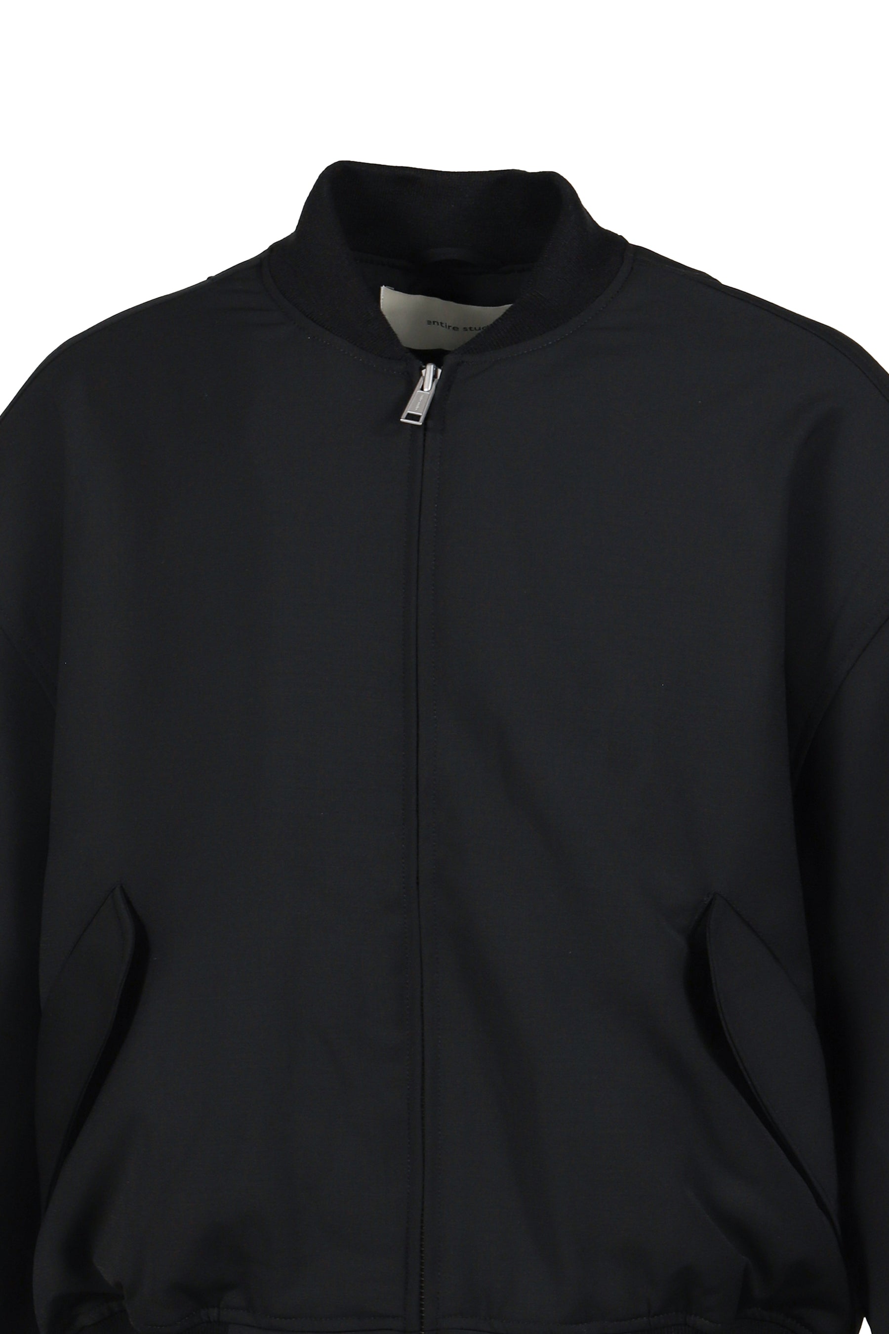 BROAD BOMBER WOOL / BLK