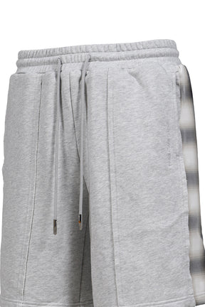 PATCHED PANEL SHORT / GRY