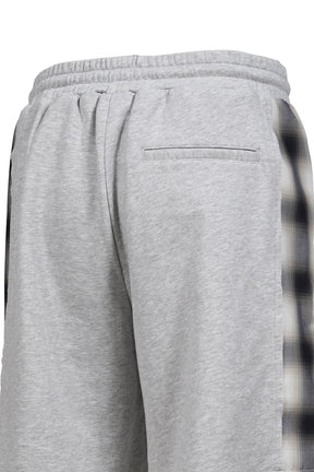 PATCHED PANEL SHORT / GRY