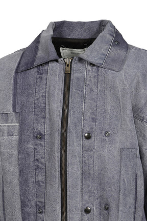 DUSTBORN LIGHT PATCHWORK BOMBER / ASSORT