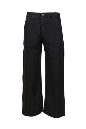 BAGGY CARPENTERS PANTS / BLK