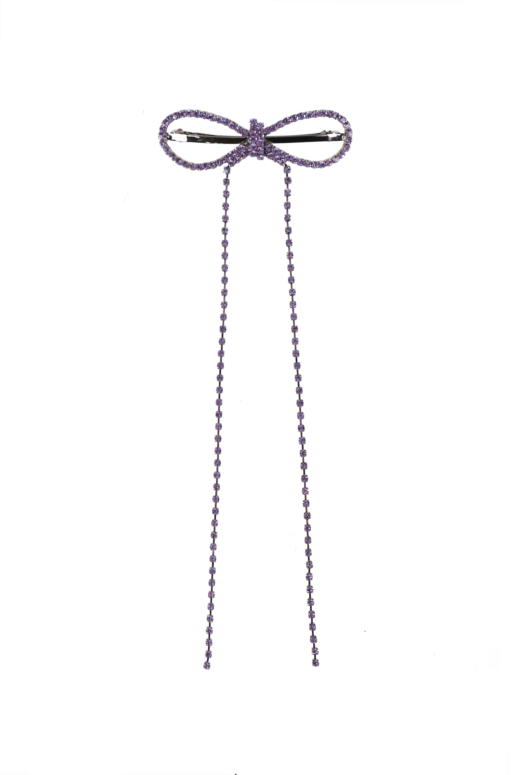 DROP RIBBON PIN / VIOLET