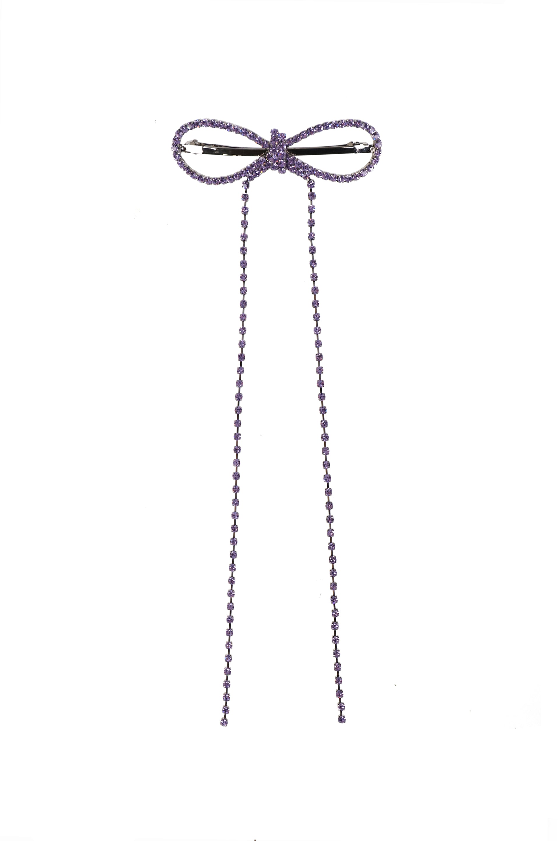DROP RIBBON PIN / VIOLET