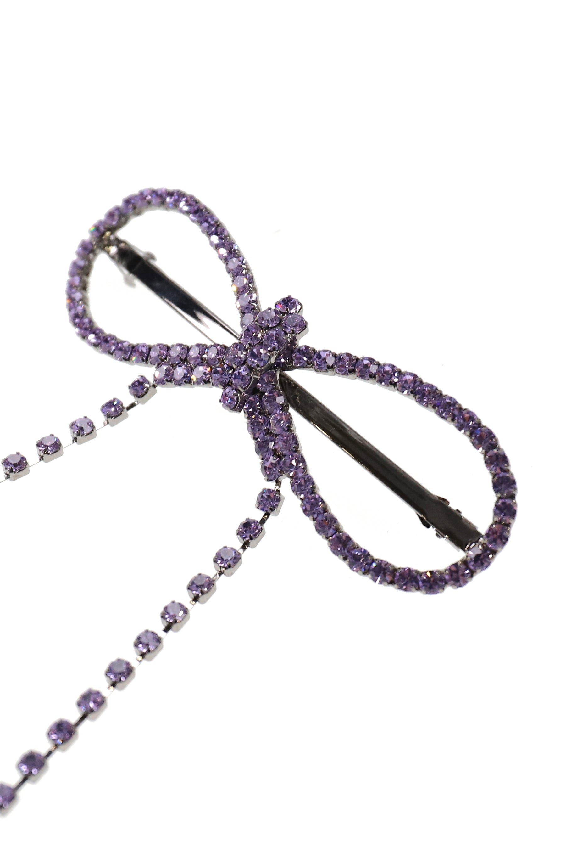 DROP RIBBON PIN / VIOLET