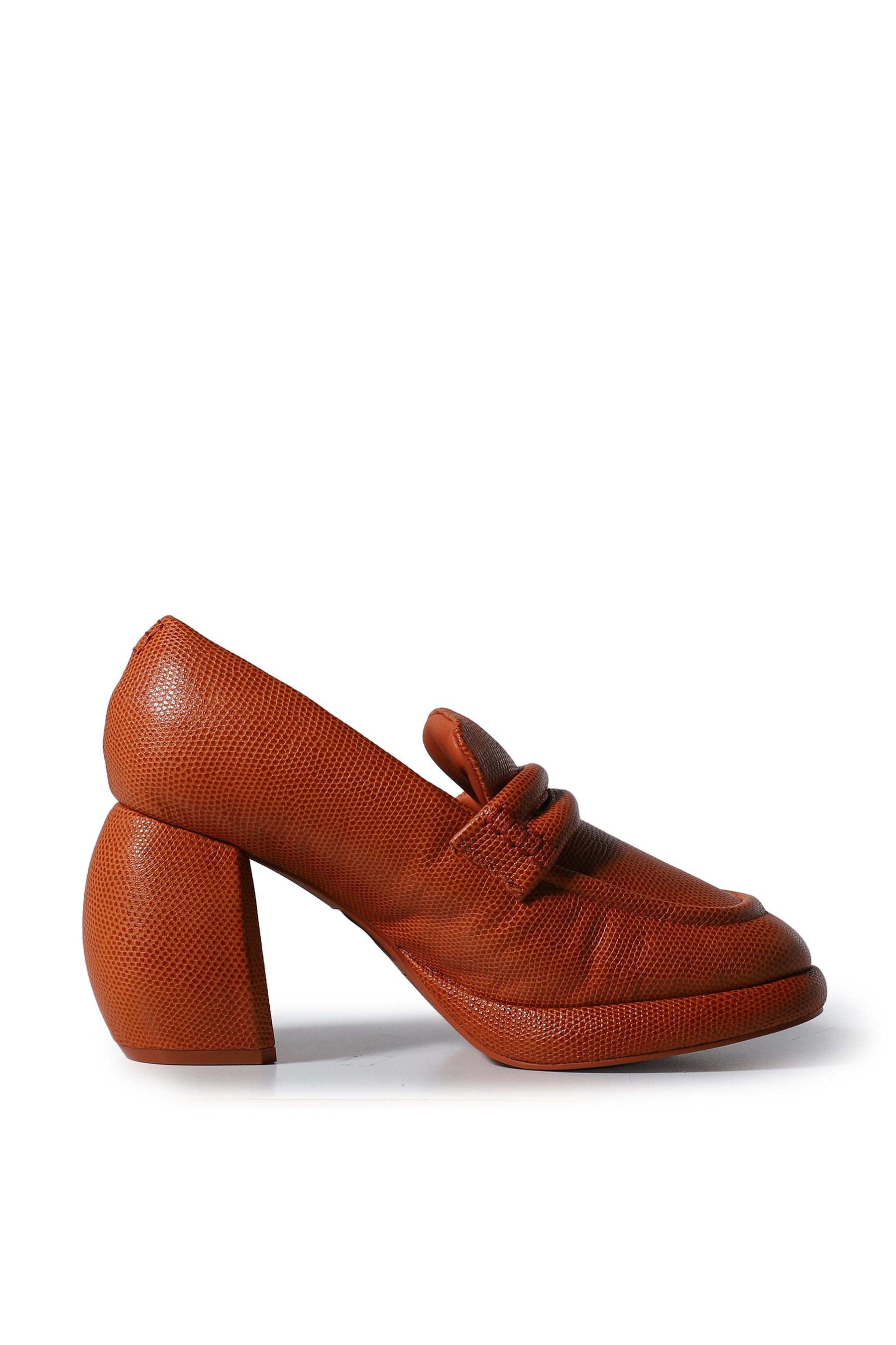 CUR LOAFER 1 W / ORANGE INT LEA