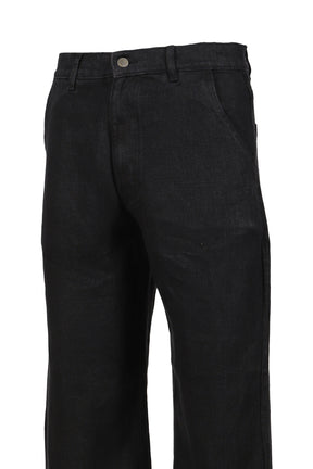 BAGGY CARPENTERS PANTS / BLK