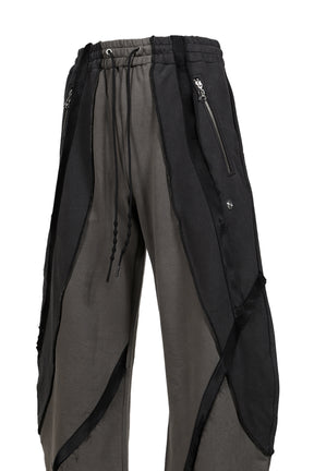 TRI SWEATPANTS / BLK VTG