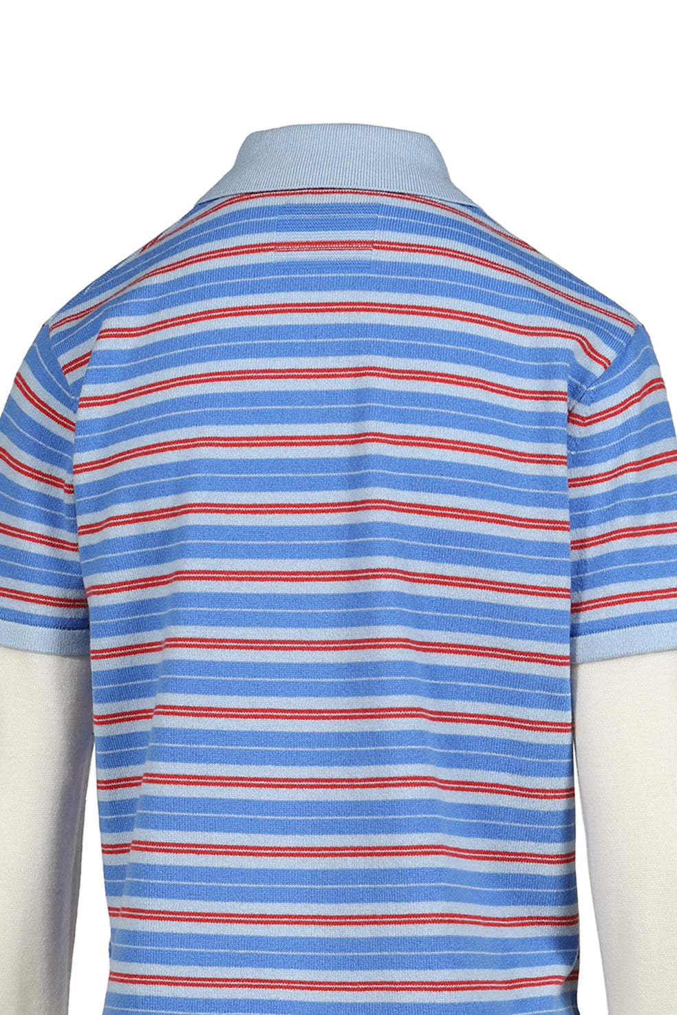 LAYERED STRIPE RUGBY / BLUE/PINK
