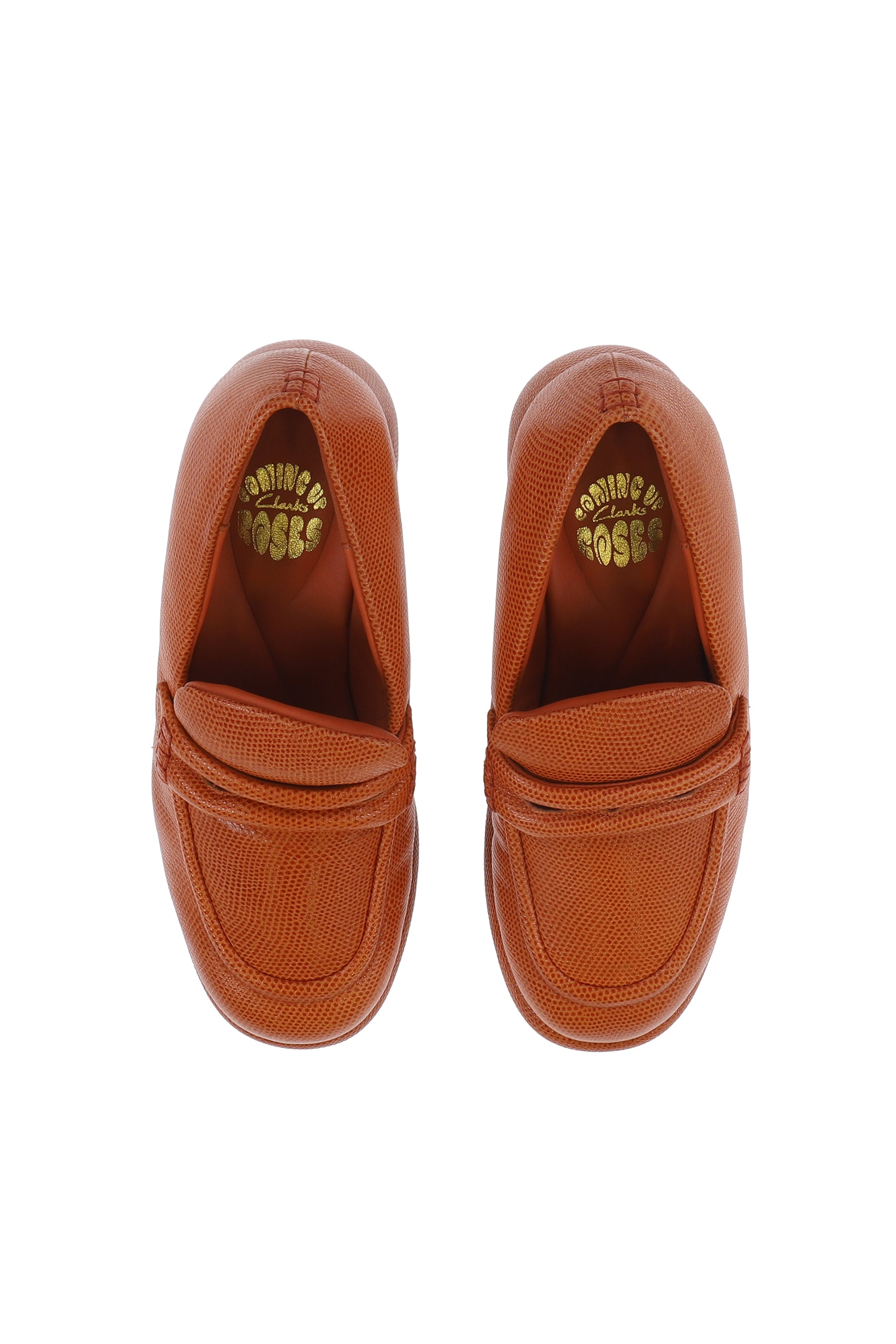 CUR LOAFER 1 W / ORANGE INT LEA