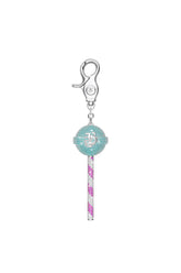 COLORFUL CRUSHED ICE LOLLIPOP / PARAIBA BARBIE PNK STRIPE