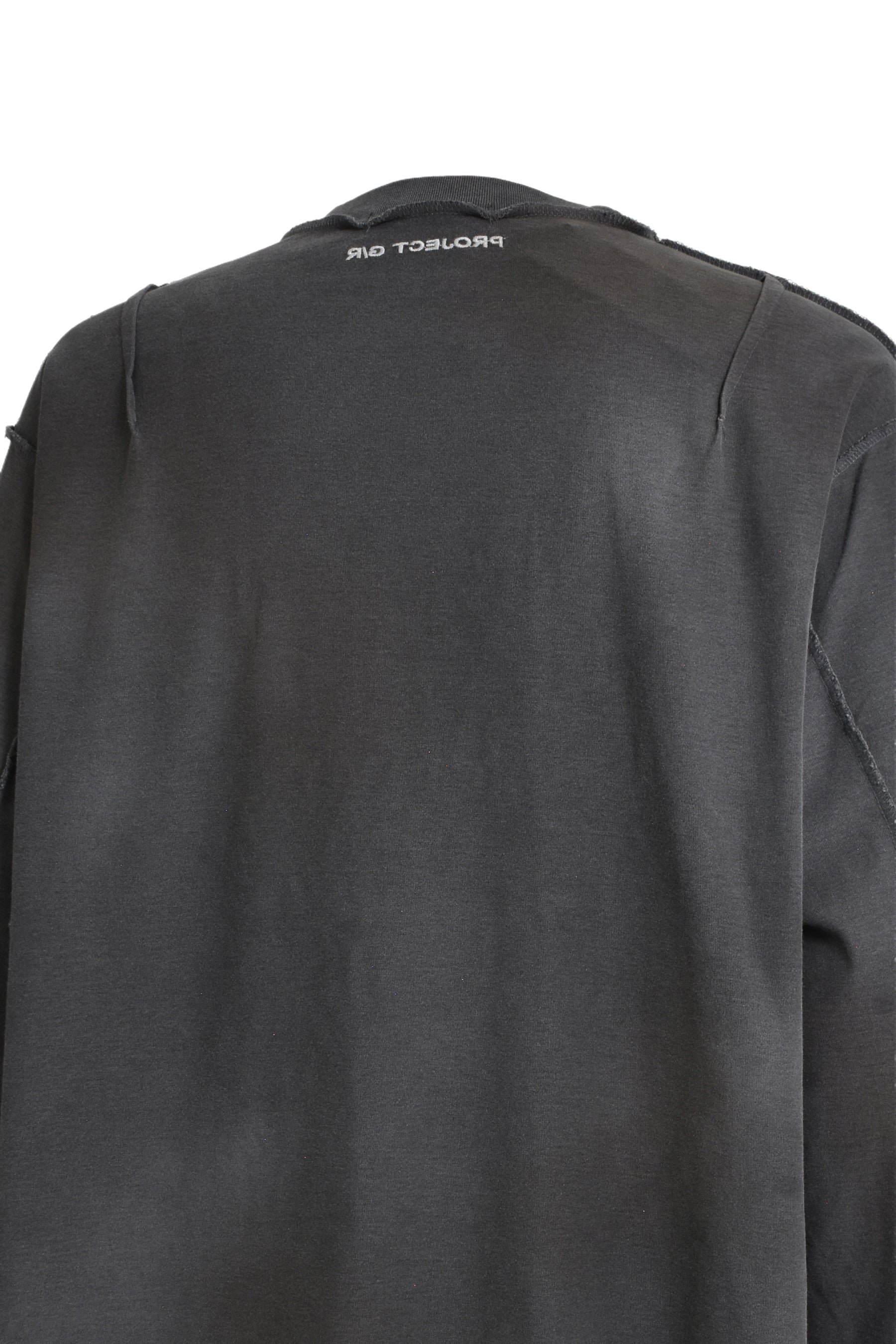 INSIDE OUT LONG SLEEVE / FADED BLK