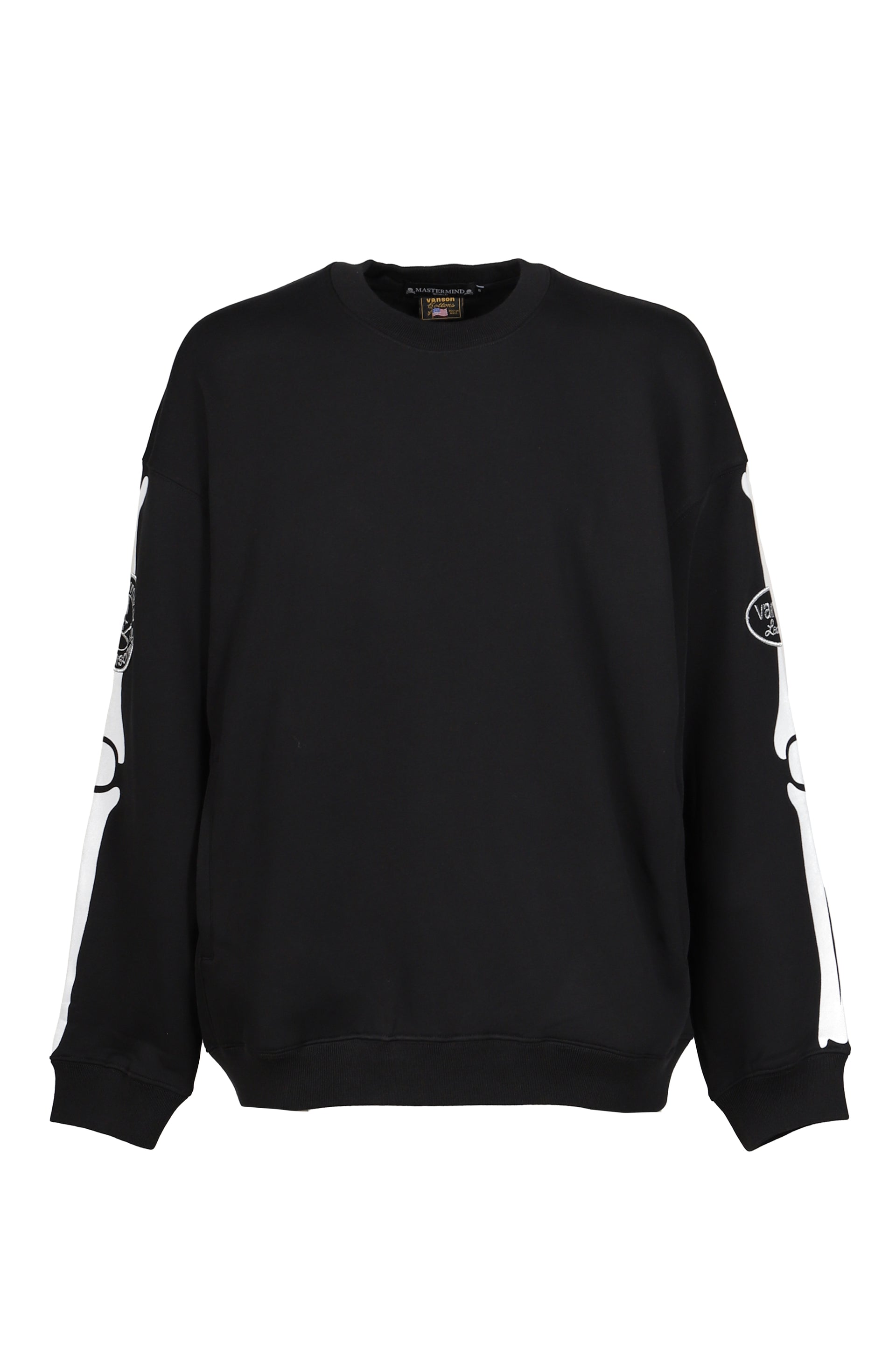 VANSON CREWNECK SWEATSHIRT BOXY FIT / BLK