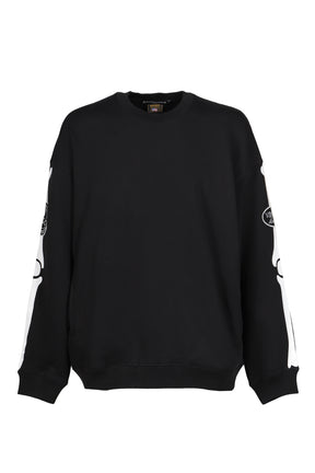 VANSON CREWNECK SWEATSHIRT BOXY FIT / BLK