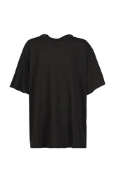 OVERSIZED DOUBLE COLLAR T-SHIRT / BLK