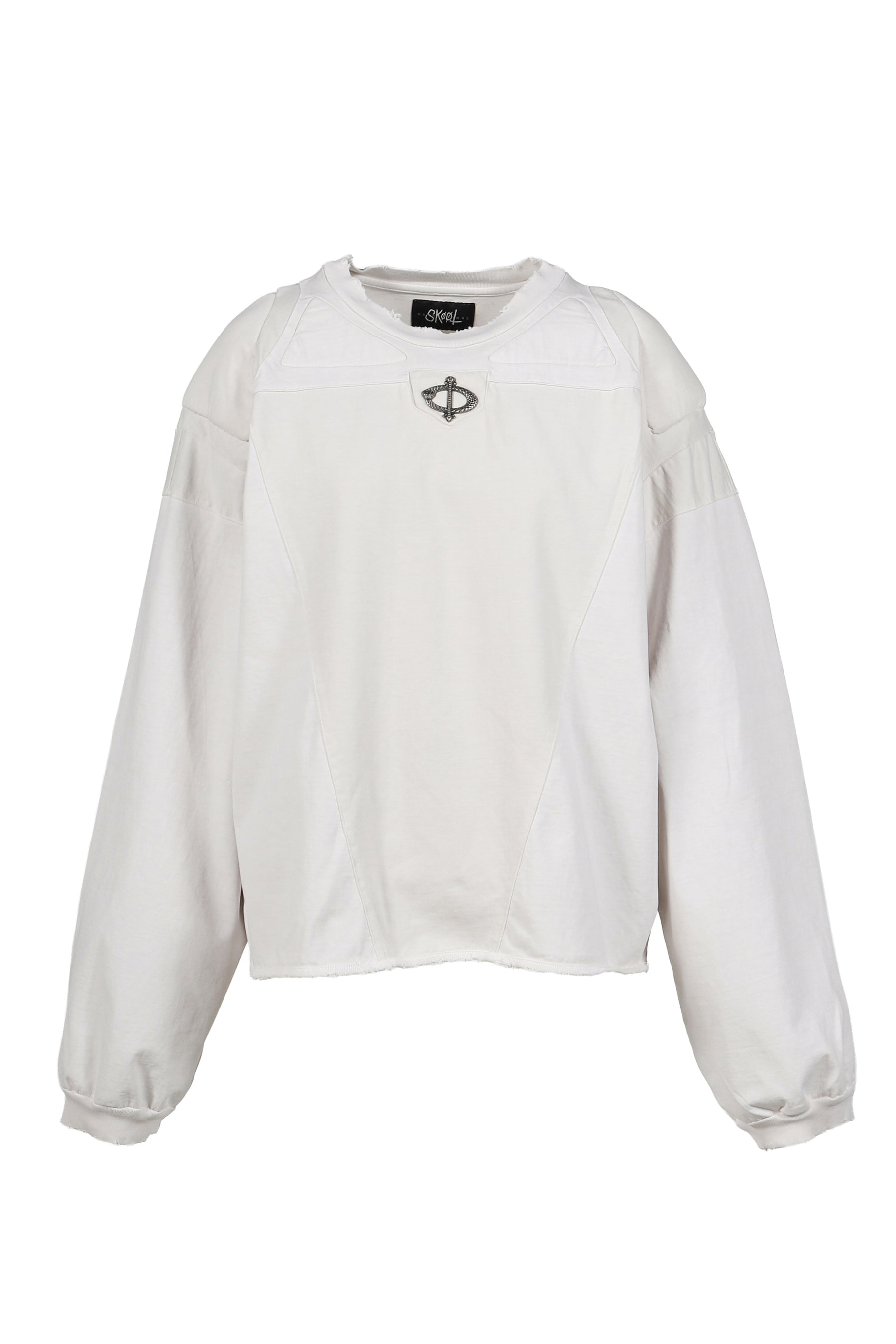 PADDED LONG SLEEVE / WHT