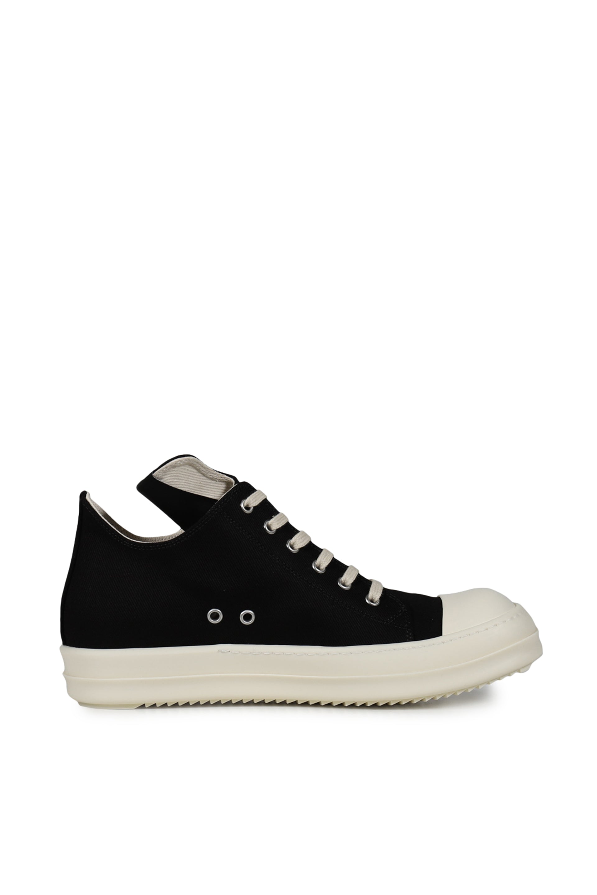 Rick Owens DRKSHDW LOW SNEAKS / BLK MILK MILK
