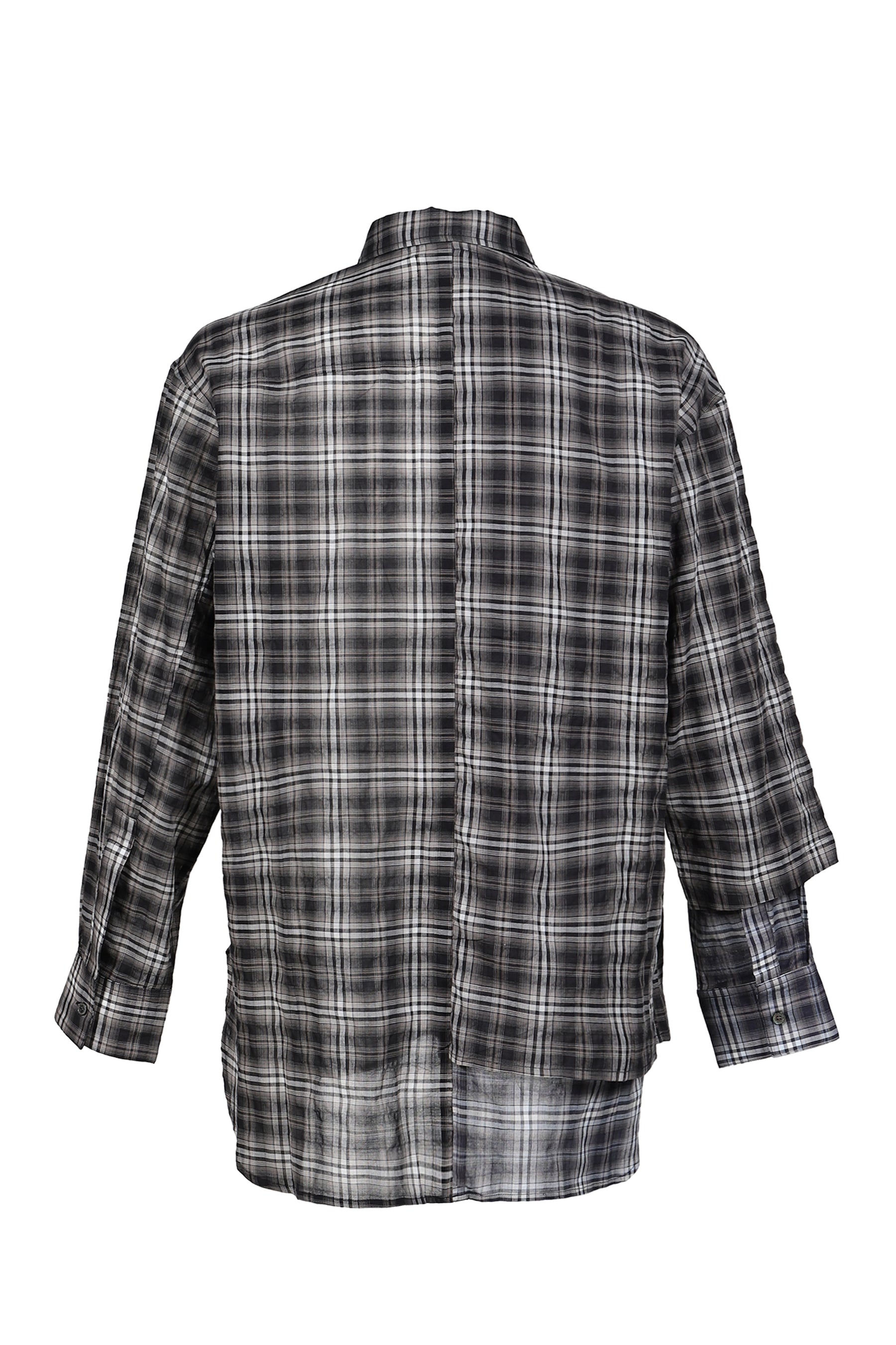 DOCKING FLIP SHIRT / BLK CHECK