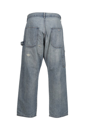 CANNERY ROW DENIM PAINTER PANTS / BLU