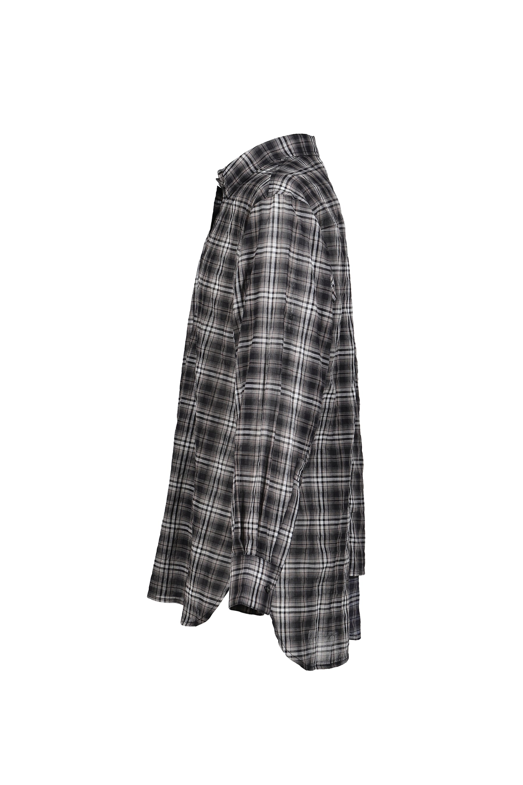 DOCKING FLIP SHIRT / BLK CHECK