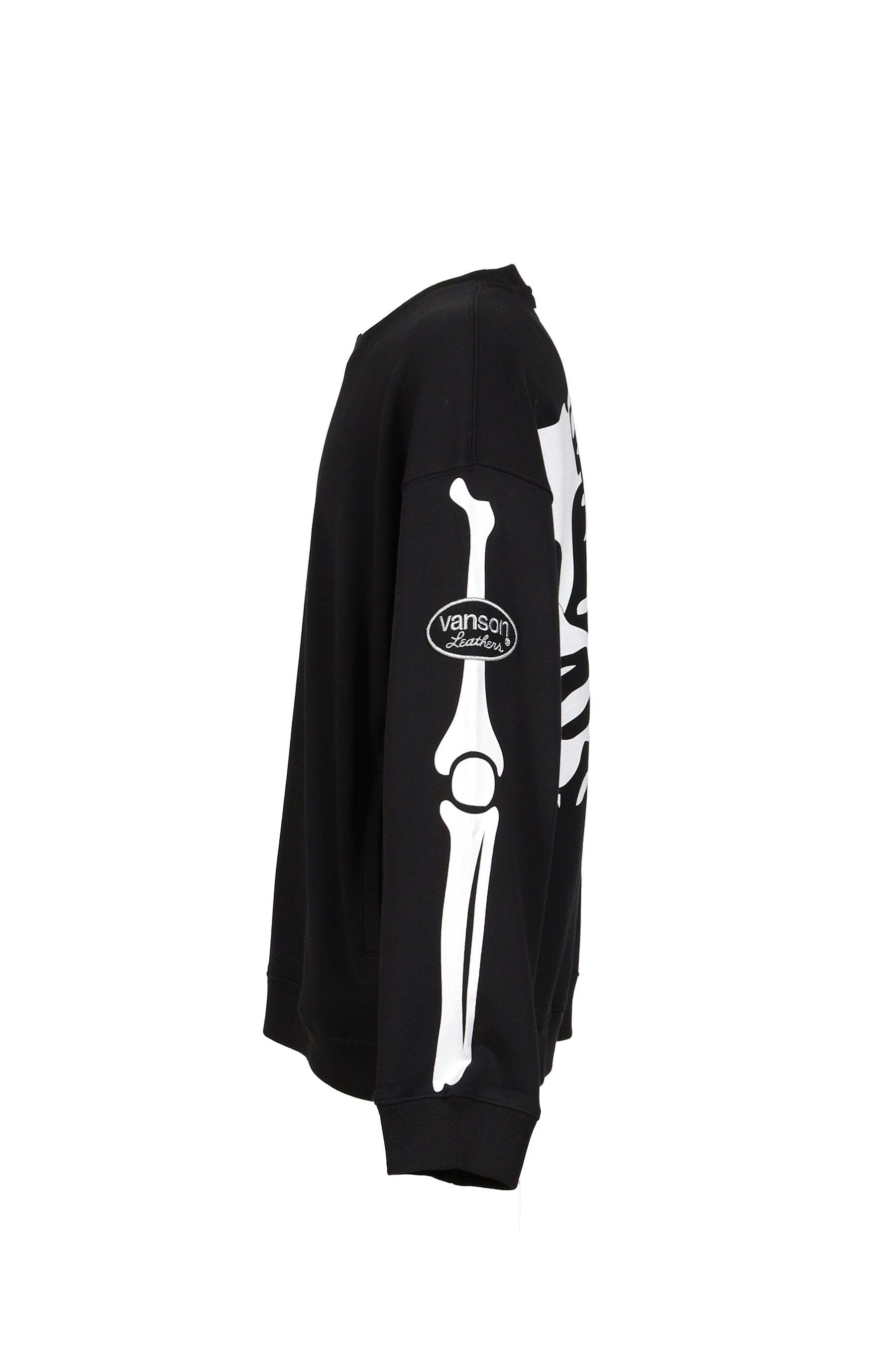 VANSON CREWNECK SWEATSHIRT BOXY FIT / BLK