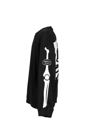 VANSON CREWNECK SWEATSHIRT BOXY FIT / BLK