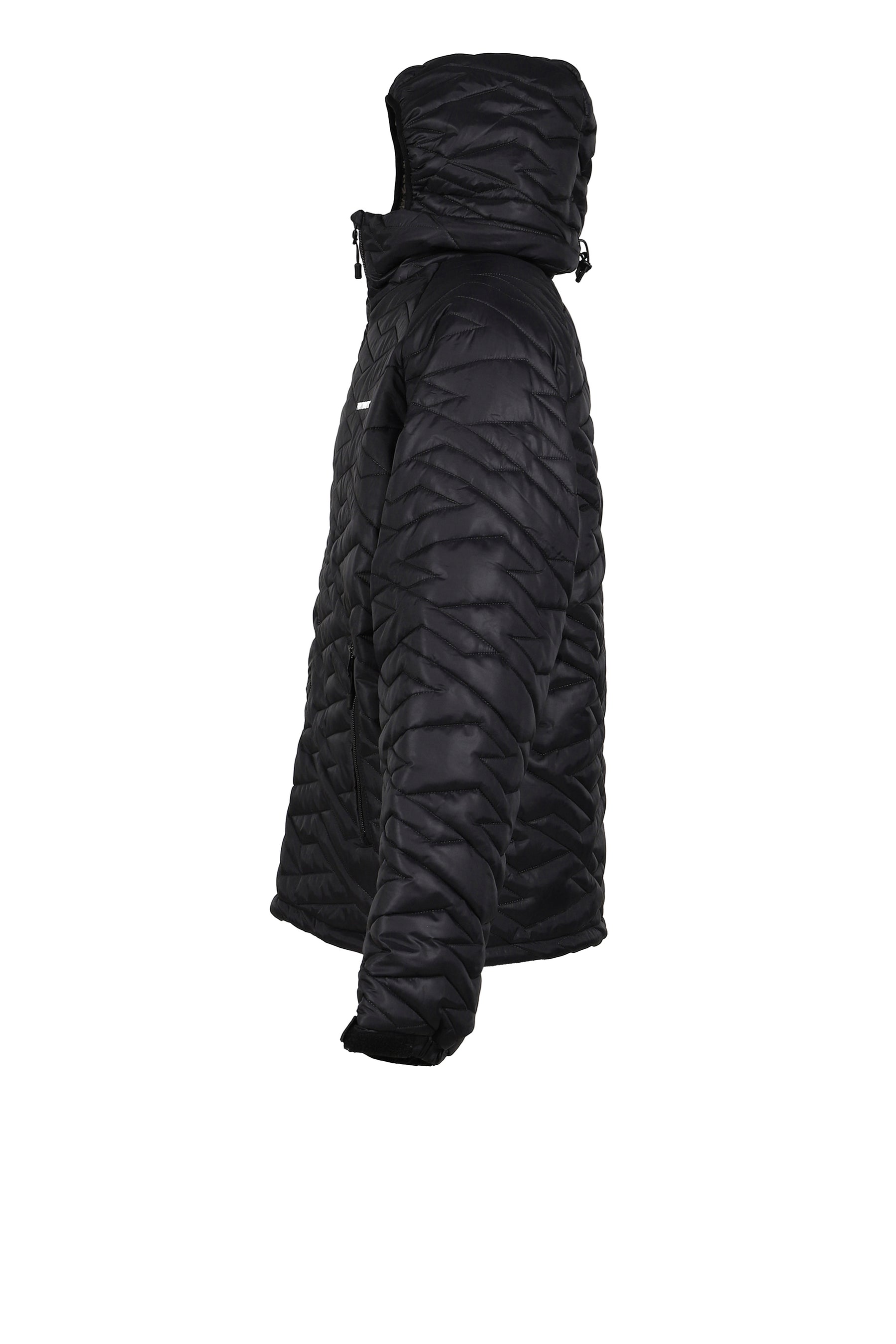 T-QUILT PUFFY JKT / BLACK 