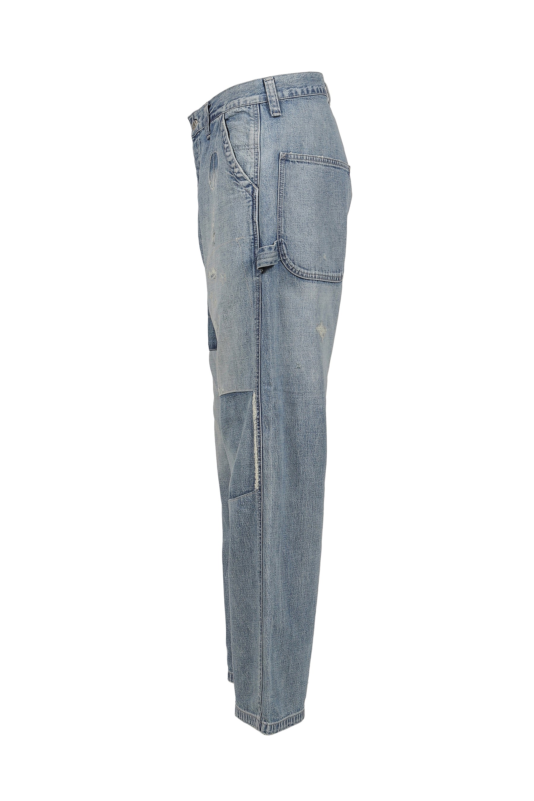 CANNERY ROW DENIM PAINTER PANTS / BLU
