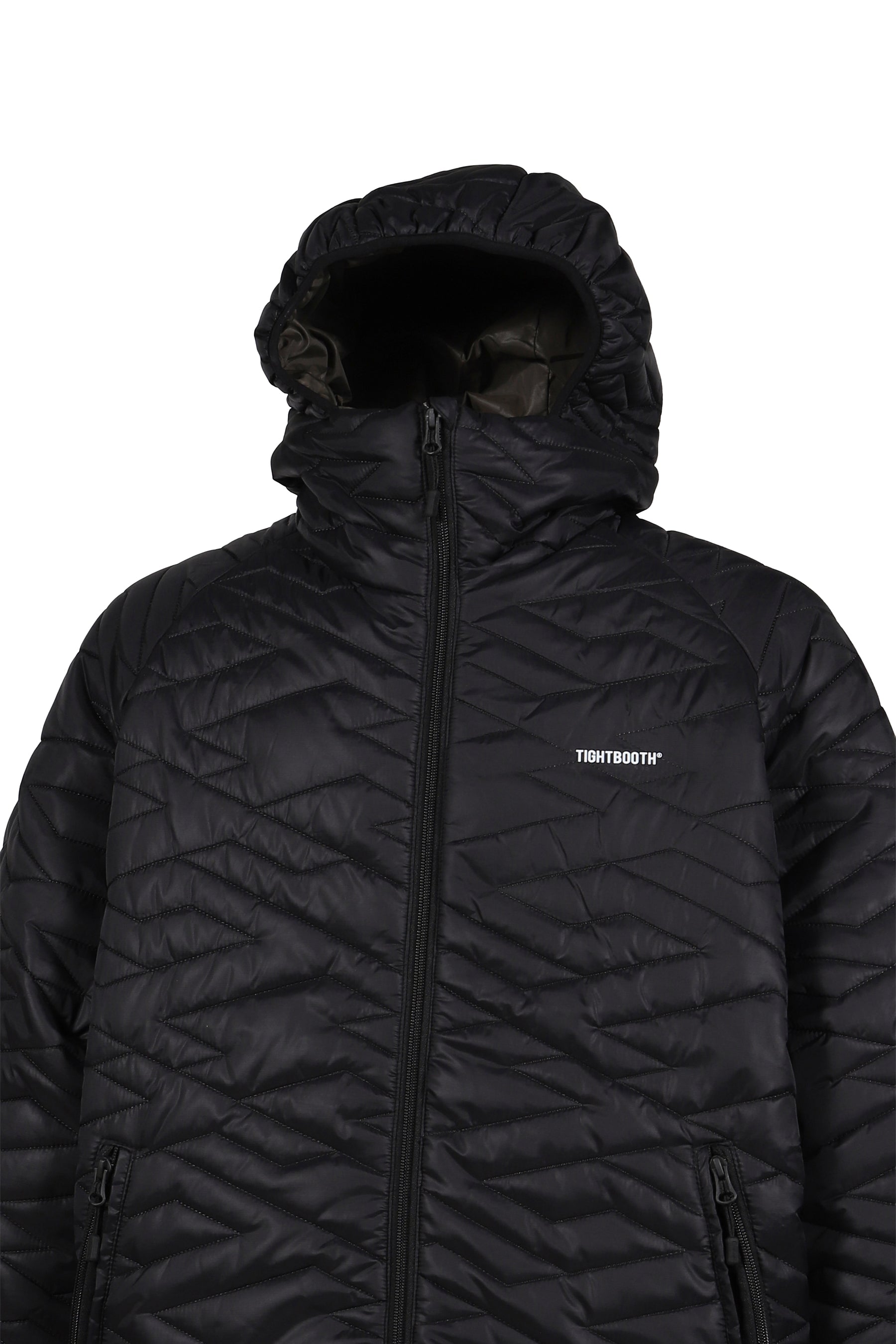 T-QUILT PUFFY JKT / BLACK 