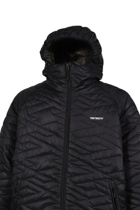 T-QUILT PUFFY JKT / BLACK 