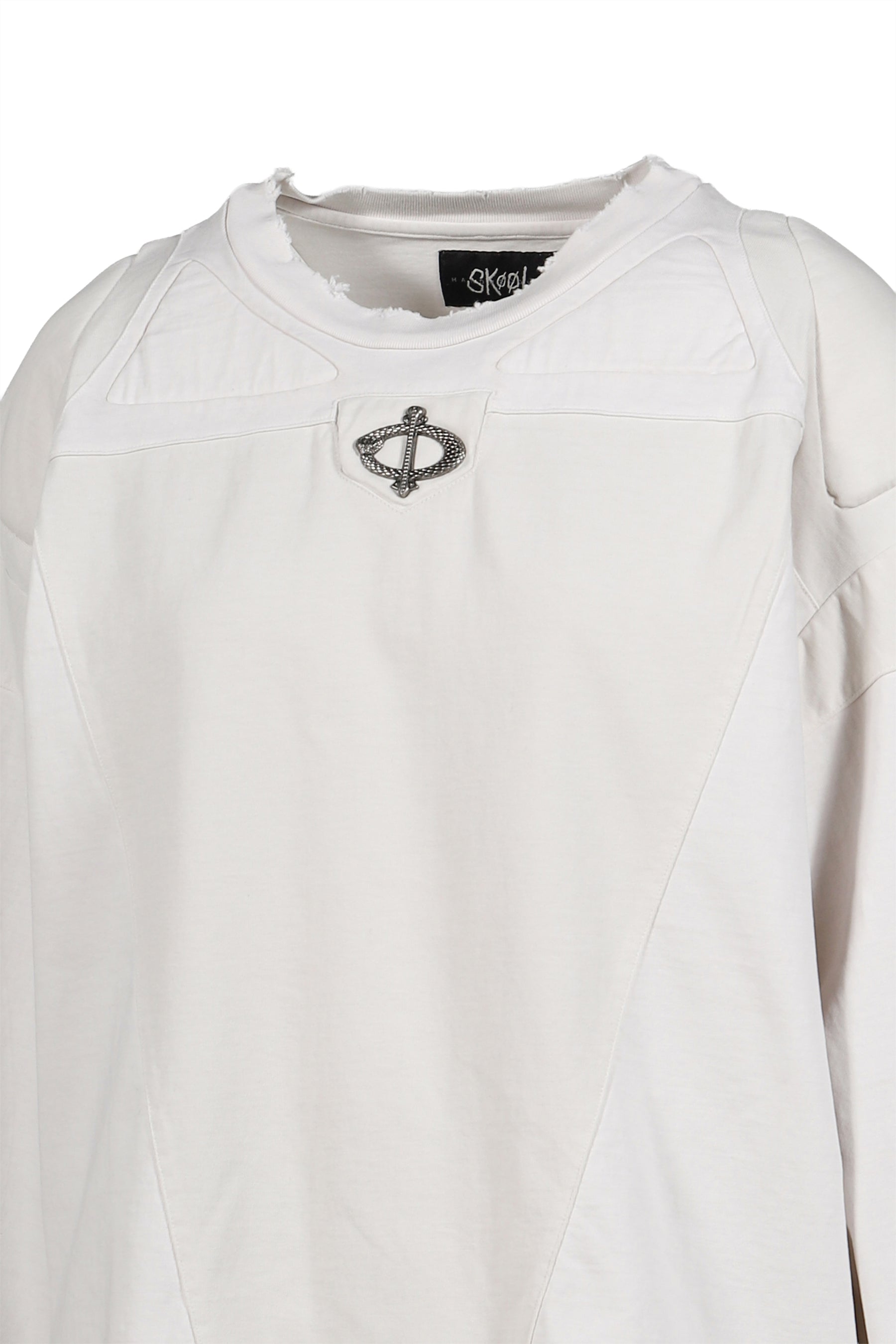 PADDED LONG SLEEVE / WHT