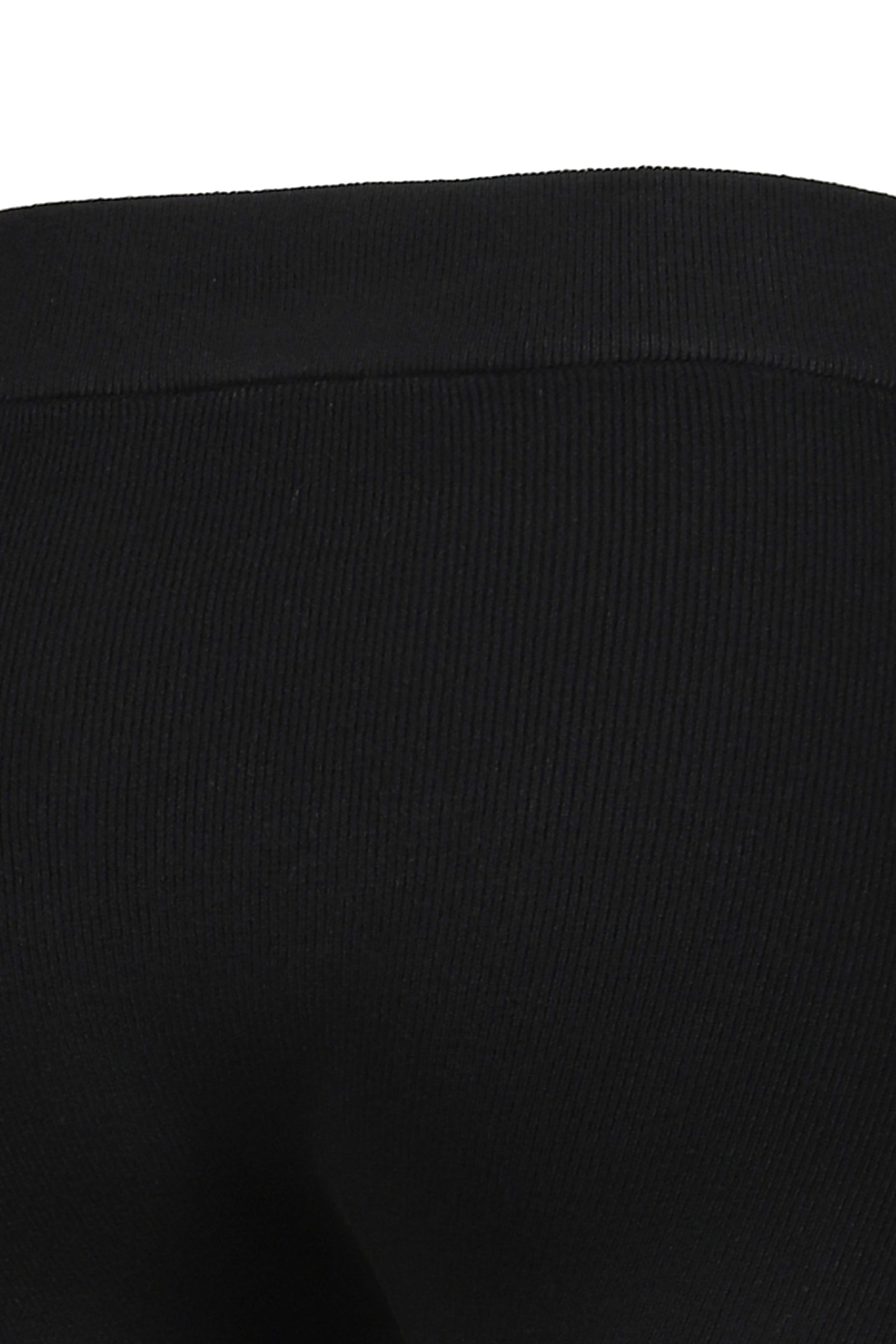 SOFT RIB KNIT BOXER / JET BLACK 