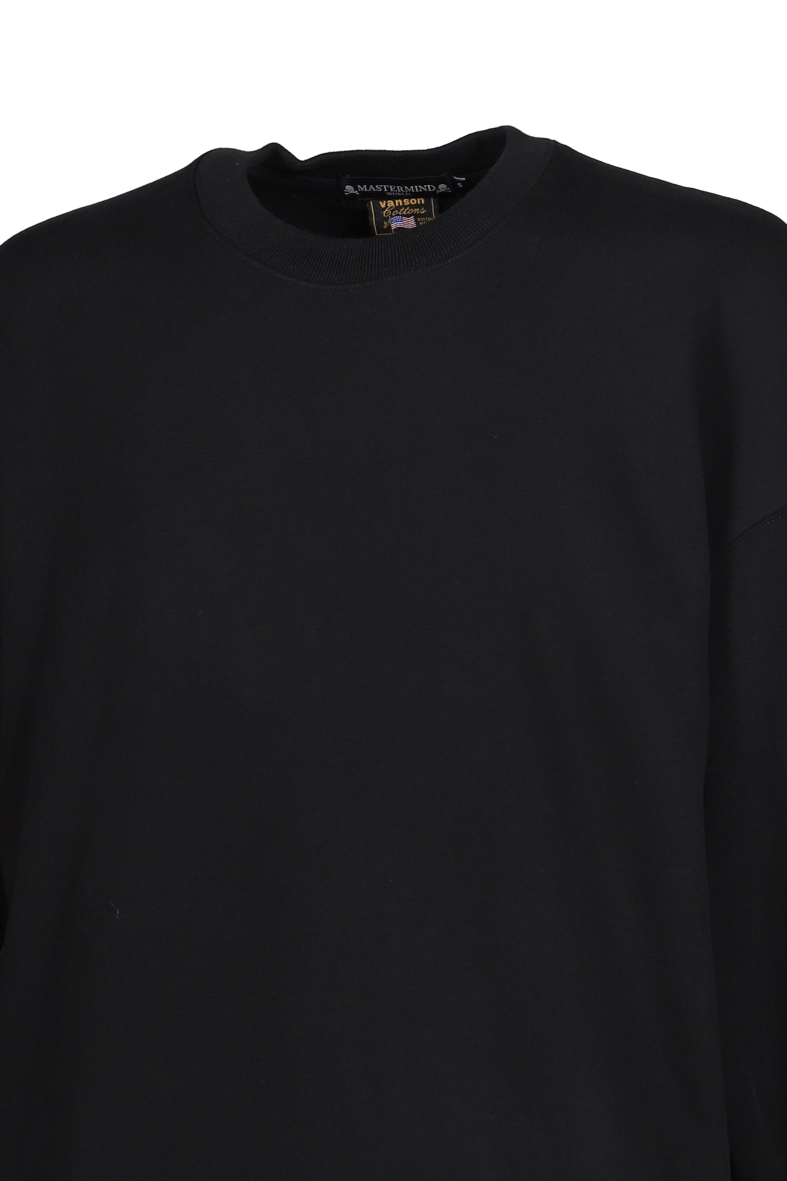 VANSON CREWNECK SWEATSHIRT BOXY FIT / BLK