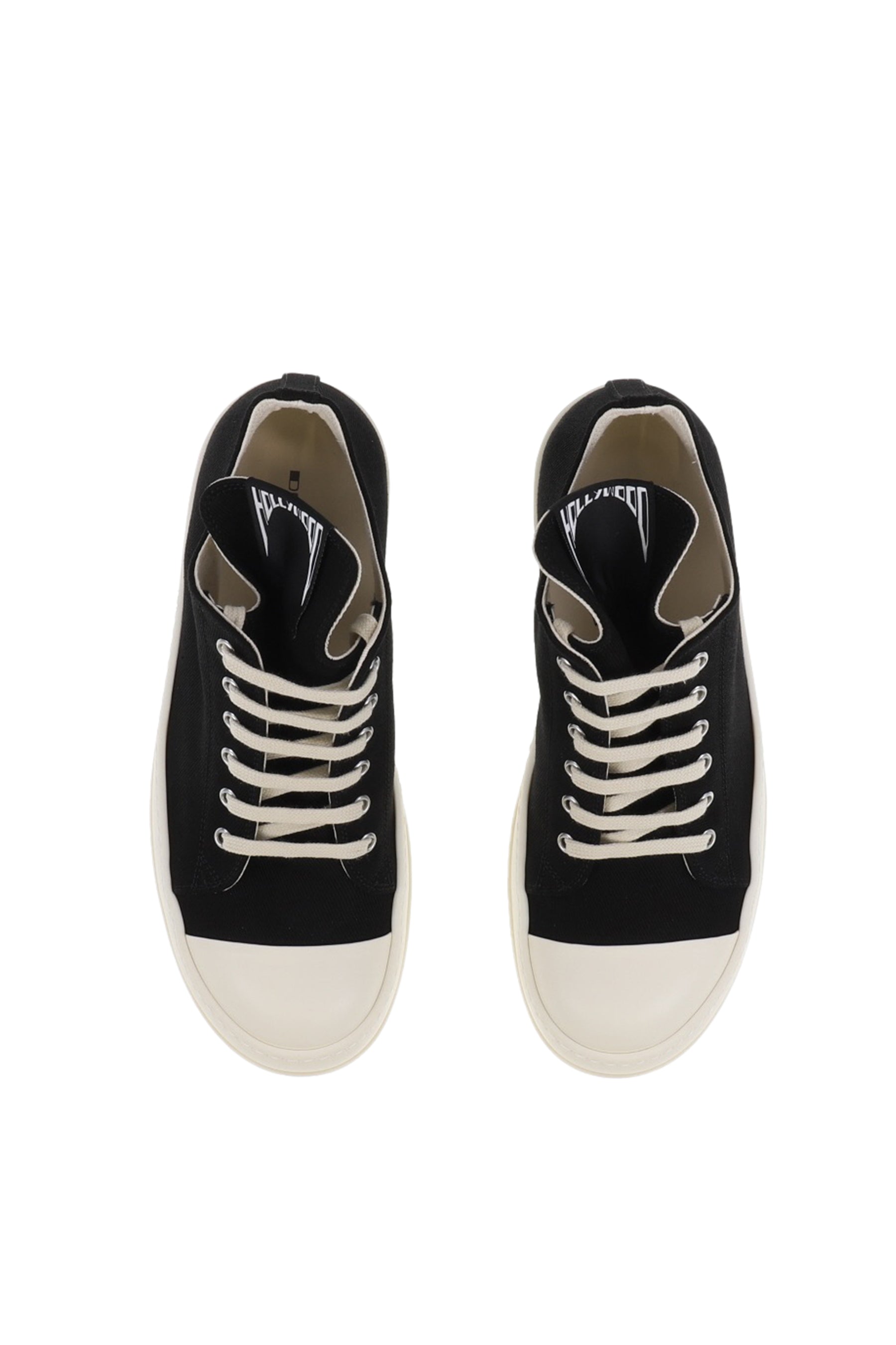 Rick Owens DRKSHDW LOW SNEAKS / BLK MILK MILK