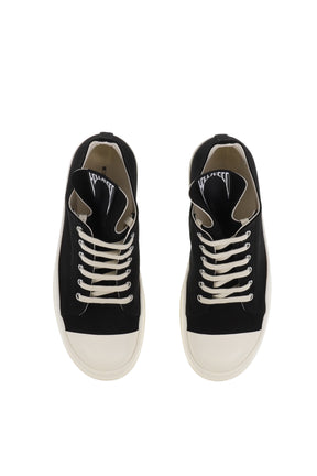 Rick Owens DRKSHDW LOW SNEAKS / BLK MILK MILK