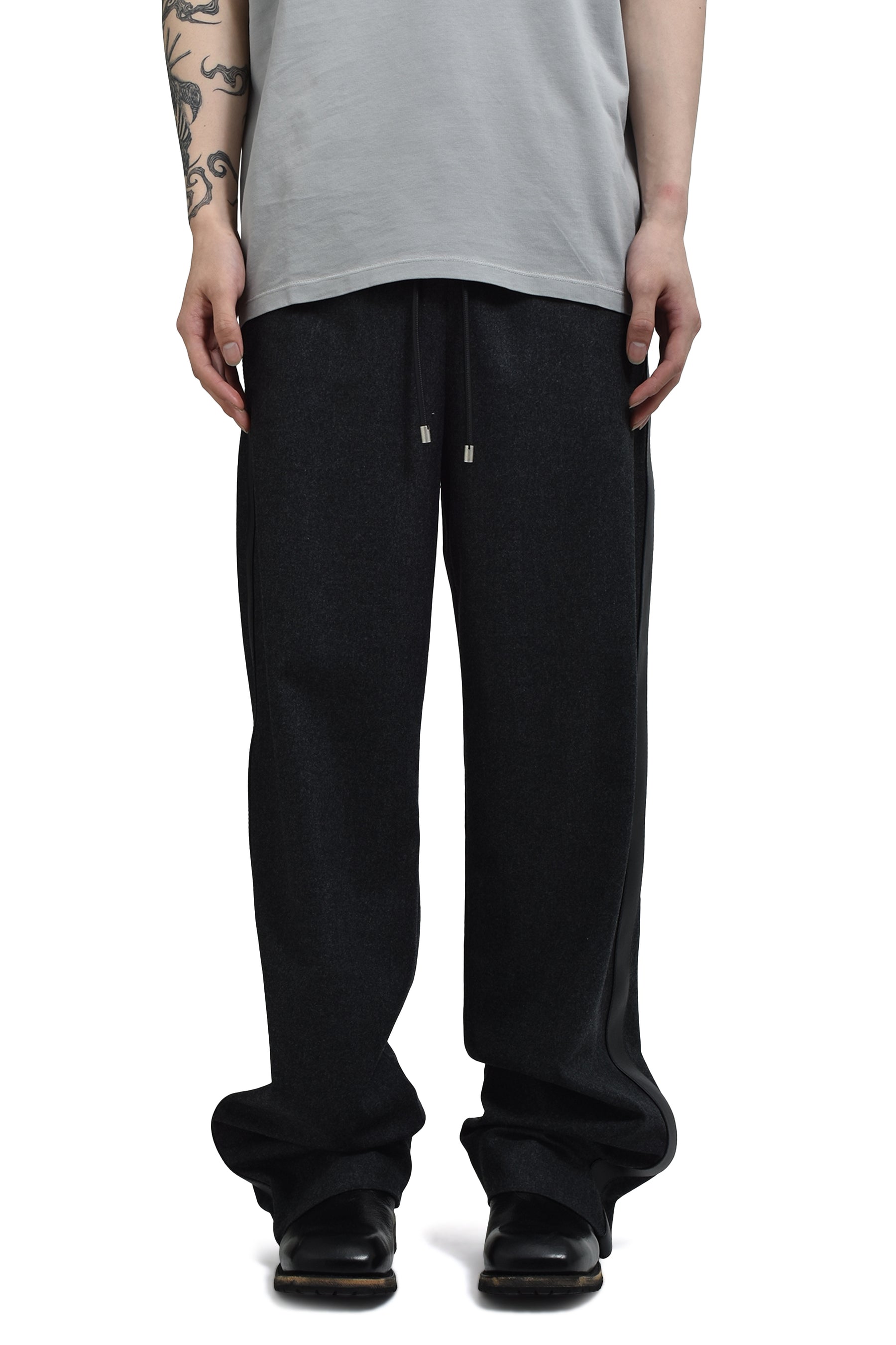 TRACKSUIT TROUSERS / CHA MELANGE 