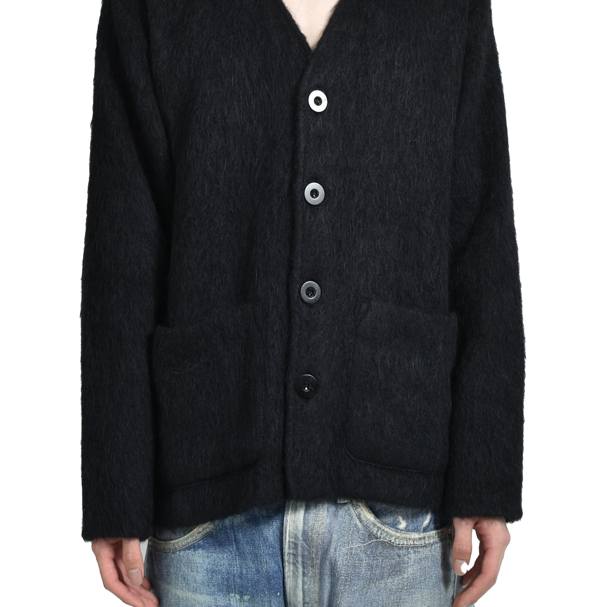 OUR LEGACY アワーレガシー FW25 CARDIGAN / BLK - NUBIAN ヌビアン