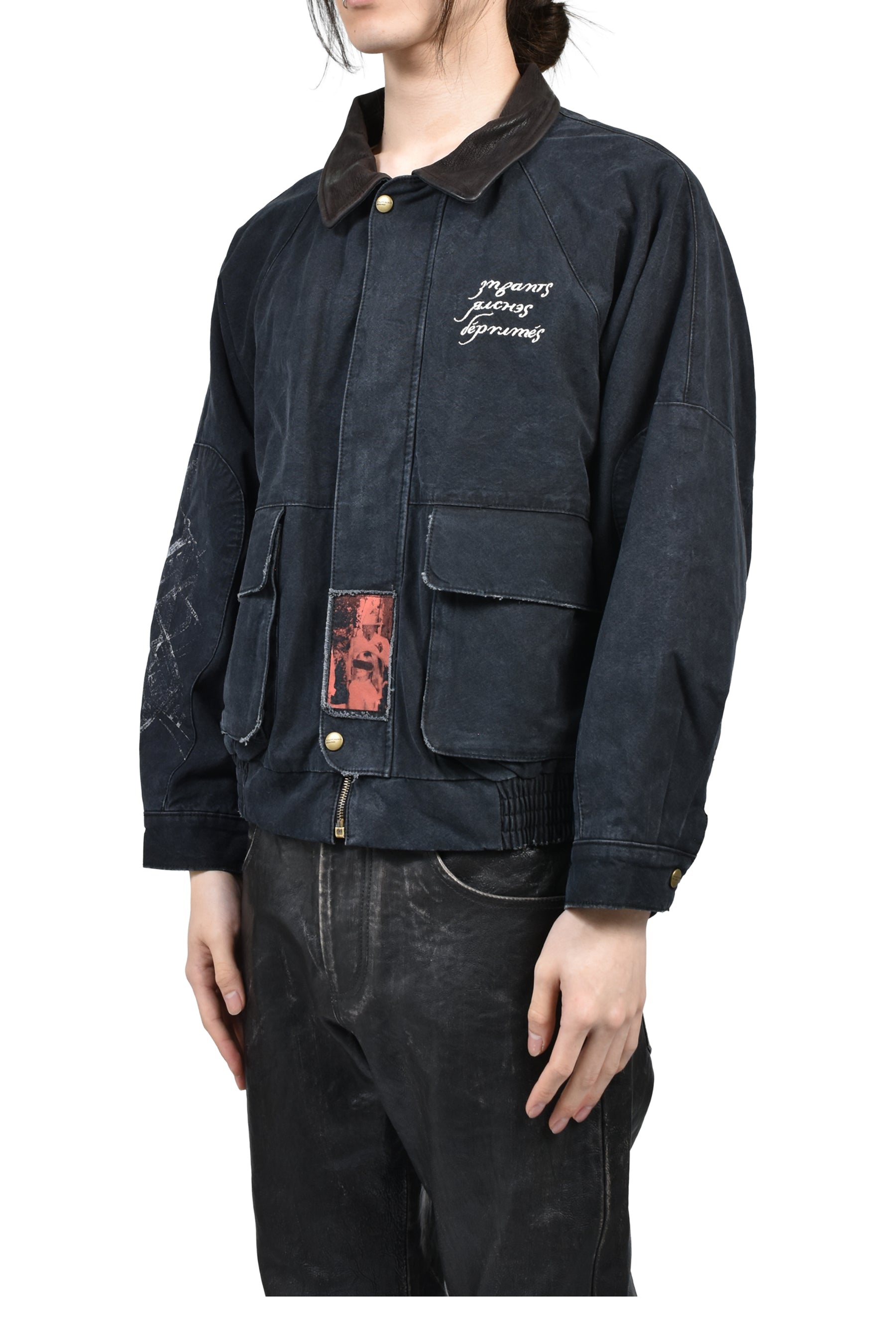 CONSTRUCTIVIST HUNTING JACKET / FADED BLK
