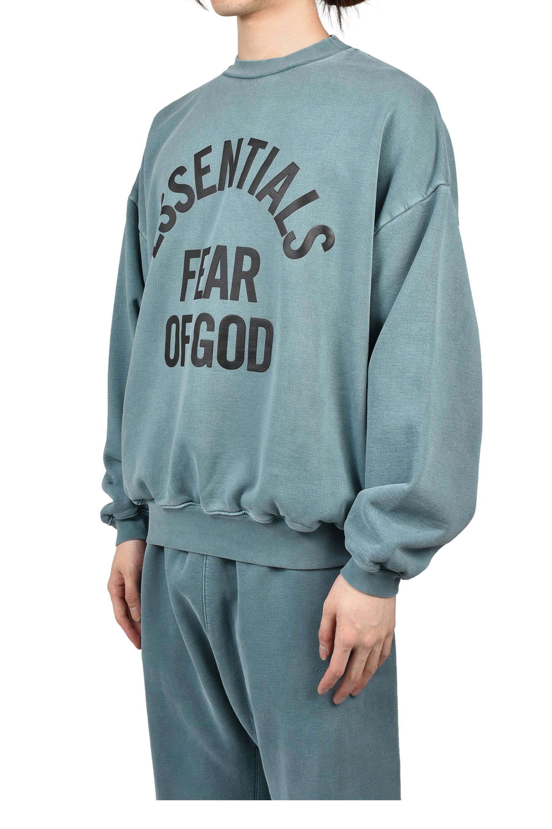 CAMPUS 90'S CREWNECK SWEATSHIRT / FADED COASTAL