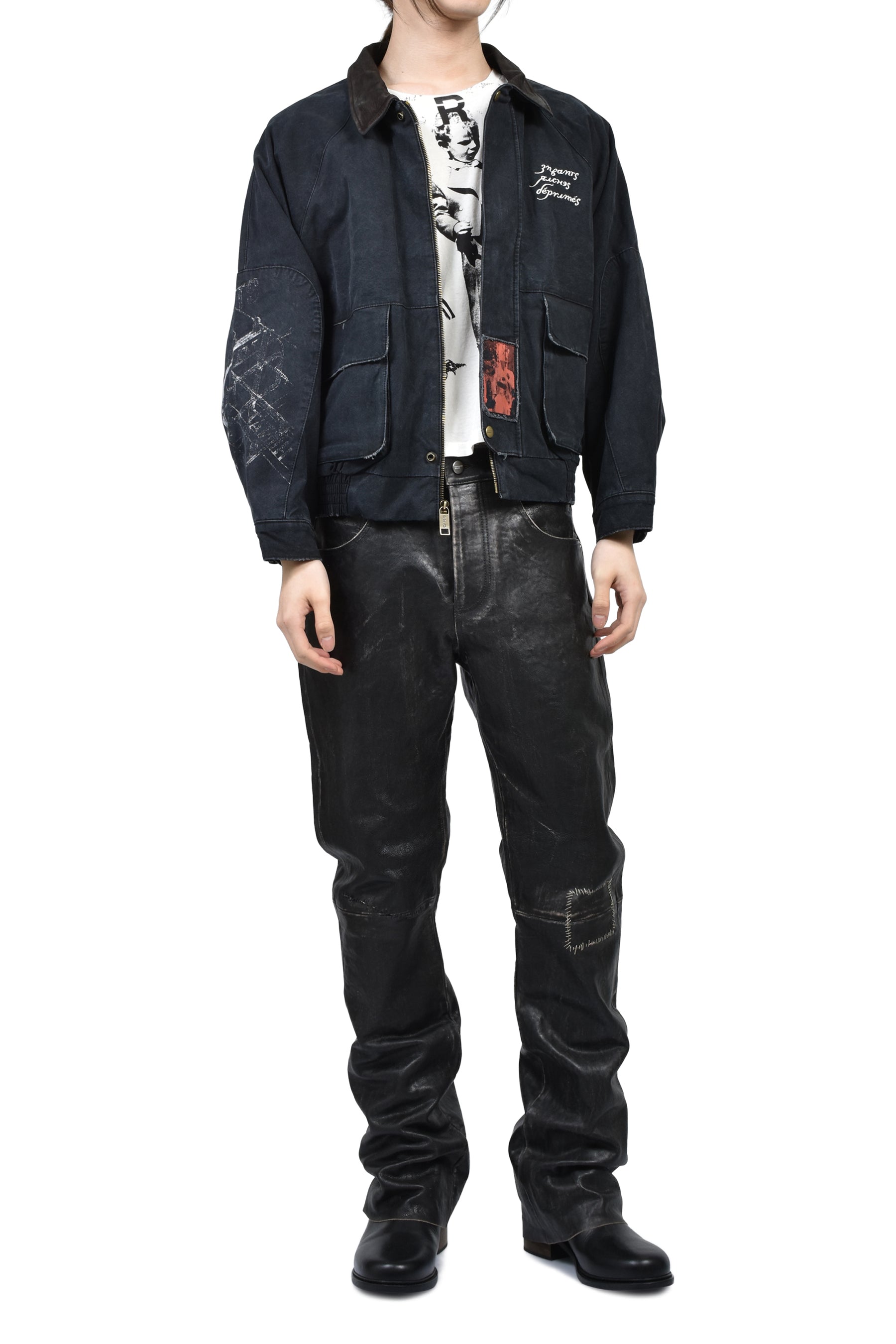 CONSTRUCTIVIST HUNTING JACKET / FADED BLK